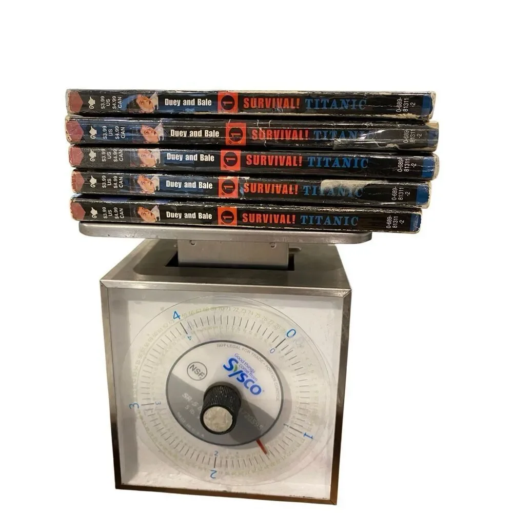 Lot Of 5 Survival Titanic Book 1 Paperback K Duey KA Bale Vintage 1998 History
